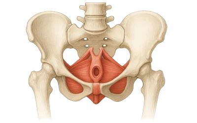 Prikaz mišic medeničnega dna